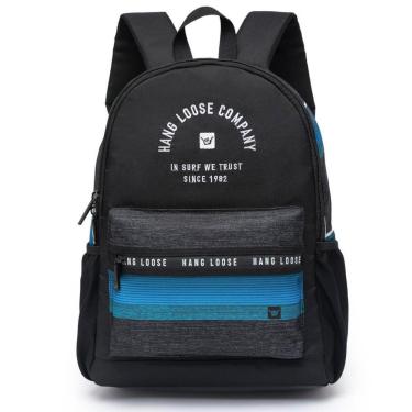 Imagem de Mochila Masculina Reforçada Hang Loose Escolar 17 Litros-Masculino