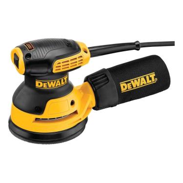 Imagem de Lixadeira Roto Orbital Pro 275w 220v Com Coletor - Dewalt Amarelo