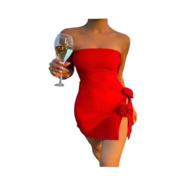 Imagem de Vestido Envelope Sexy De Verão Com Caimento Justo Estilo Europeu-Ameri