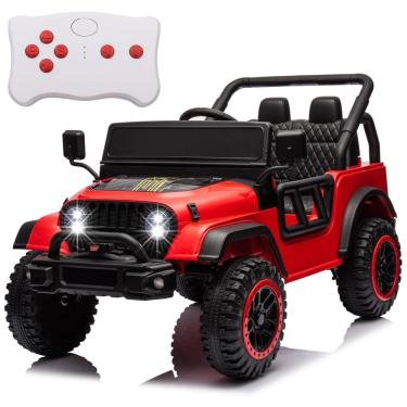 Imagem de Carro Elétrico Infantil, Jeep com Controle Remoto, Suspensão de Mola e Música, 12V, Nit...