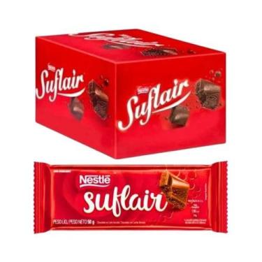 Imagem de Chocolate Suflair Nestlé 50g - Caixa Fechada Com 20 Unidades