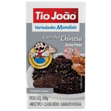 Imagem de Arroz Preto Tio João Variedades Mundiais 500g