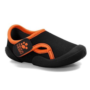 Imagem de Calce Fácil Sapato Infantil Klin New Comfort 179 Cinza/Marinho/Preto, 