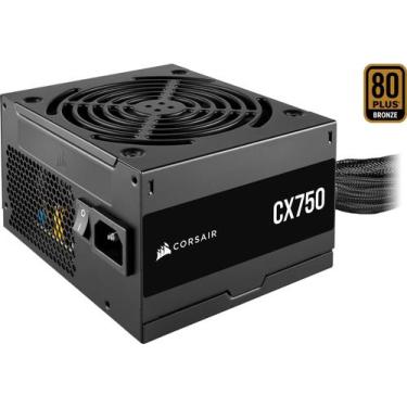 Imagem de Fonte Corsair 750W CX 80Plus Bronze CP-9020279-BR