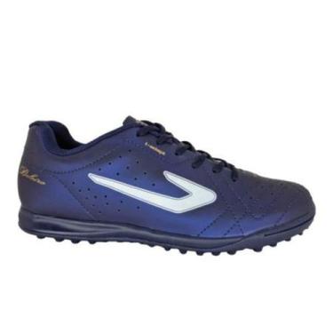 Imagem de Chuteira Topper Society Boleiro - Azul, 40, Azul