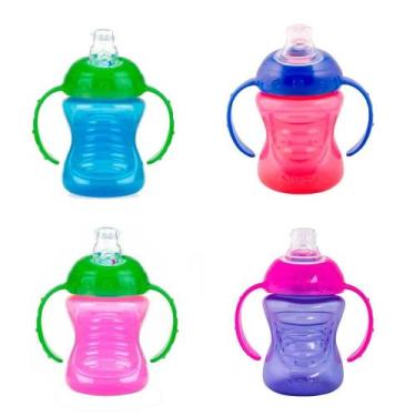 Imagem de Copo Infantil Nuby 240ml Bico Antivazamento Fácil de Lavar - Nûby