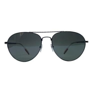 Imagem de Óculos de Sol Unissex Zegna 0175 Metal Redondo - Ermenegildo Zegna, Pr