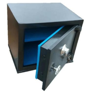 Imagem de Cofre Mega Forte 30cm Vazio Com 3 Combinações Numéricas + Kit Parafuso