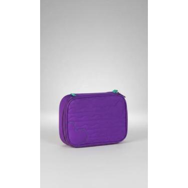 Imagem de Estojo Box Escolar Juvenil Roxo 36 Lápis - Congratulations Store