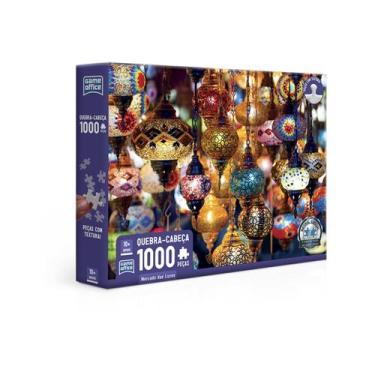 Imagem de Quebra Cabeça Mercado das Luzes - 1000 Peças - Toyster