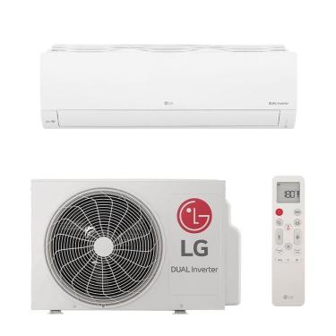 Imagem de Ar Condicionado Split LG DUAL Inverter AI Voice 12000 BTUs Frio 127V S3-Q12JA31Q