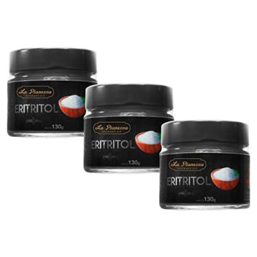 Imagem de Kit 3 Eritritol Super Premium Natural La Pianezza 130g