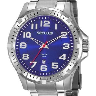 Imagem de Relógio Seculus Masculino Long Life 20787G0Svna4