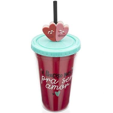 Imagem de Copo com Canudo e Pingentes Nós 2 Ludi LY2305