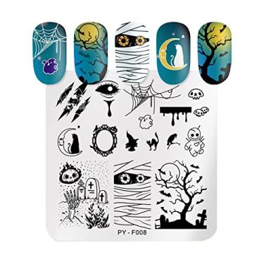 Imagem de Modelo De Unha Fluste Da Unha Fluste Butterfly Boneco De Neve De Abóbora Ferramenta De Estampagem De Unhas Para Manicure Salão Em Casa Natal