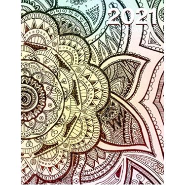 Imagem de Daily Planner 2021 Page a Day: Daily Calendar Organizer Journal Diary , (Page-A-Day Calendar 2021) , Pretty Gifts For Women Girls Sisters
