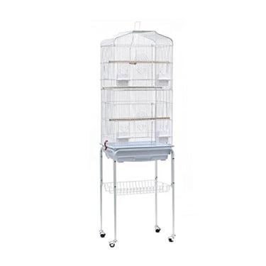 Imagem de KIZQYN Gaiolas Gaiolas de Pássaros Gaiola de Metal Papagaio Ninhos de Pássaros Suprimentos Peônia Pássaros Casa Gaiola de Voo