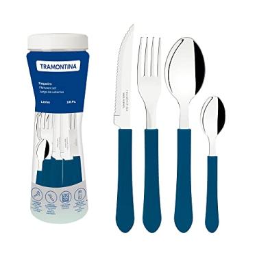 Imagem de Tramontina FAQUEIRO INOX 16PC LEME AZU