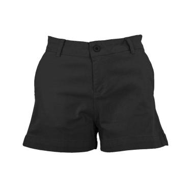Imagem de Bermuda Bivik Boy Fit Social Sarja Preta - Masculino