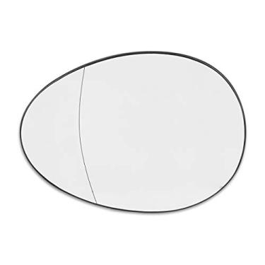 Imagem de X AUTOHAUX Vidro Espelho Aquecido com placa de suporte lateral retrovisor vidro espelhado para 2007-2015 BMW Mini CooperX AUTOHAUX Driver Left Side a20021700ux0065