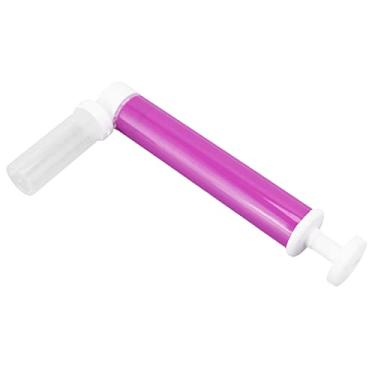 Imagem de Aerógrafo de bolo manual, aerógrafo manual fixado firmemente para decorar o bolo de chocolate Roxo