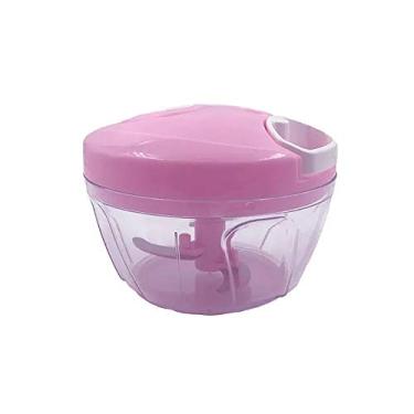 Imagem de Processador Triturador Manual De Alimentos 3 Lâminas