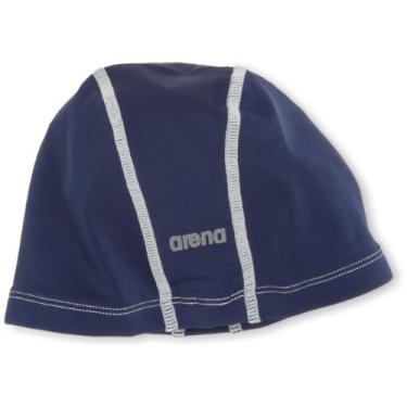 Imagem de Arena Boné de natação Unix de nylon (azul marinho/prata, tamanho único)
