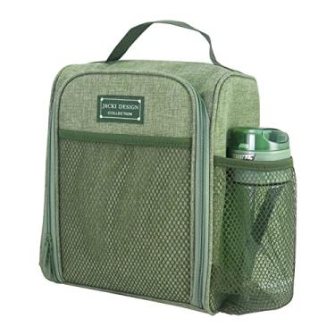 Imagem de Bolsa Térmica Multicamadas para Marmita Fitness com Alça (Verde)