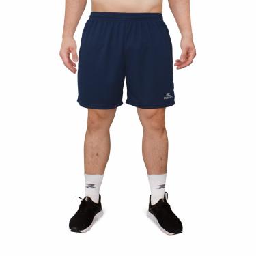 Imagem de Short Esportivo Basic Muvin – Masculino – Calção Esportivo – Bermuda Futebol - Tecnologia Dry – Voleibol – Handebol – Futevôlei – Beach Tennis – Confortável – Leve – Treino – Atividade Física (M, Azul Marinho)