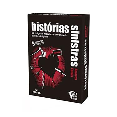 Imagem de Galápagos, Histórias Sinistras: Amores Fatais (Black Stories: Deadly Love), Jogo de Cartas para Amigos, a partir de 2 jogadores, 15 minutos por partida