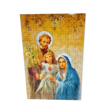 Imagem de Quebra-cabeça 936 peças em MDF Sagrada Familia de Deus