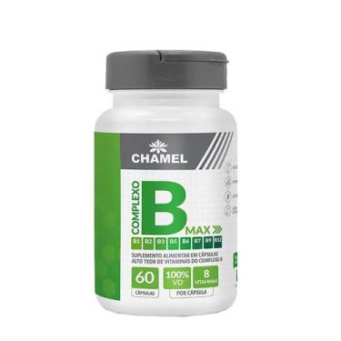 Imagem de Vitamina Complexo B Max 500Mg 60 Capsulas - Chamel