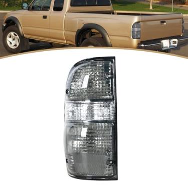 Imagem de JESYMBX Para Toyota Tacoma 2001-2004 Lâmpadas de freio de luz traseira transparente com fiação de lâmpada lado esquerdo do motorista