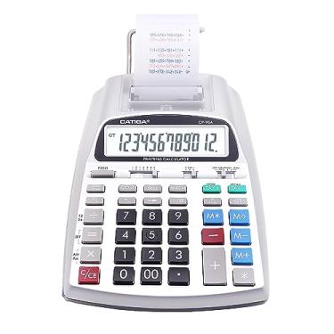 Imagem de CATIGA Calculadora de impressão 2025 nova e atualizada com 10 teclas, calculadora de escritório doméstico de mesa com impressão em rolo de papel, contabilidade financeira de negócios