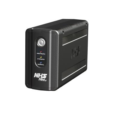 Imagem de Nobreak NHS Mini 4 700VA Mono E. 120 S. 120V Bat 1x7Ah 12V 6 tomadas - 90.B1.007000