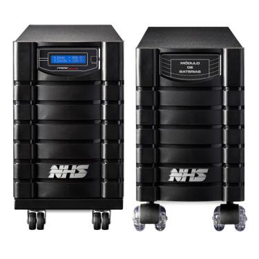 Imagem de Nobreak NHS Prime Online 6000VA E.220V / S.120V  + Borneira(120V/220V)/ RS232 / Bat. Externa + Mód. Prime 16 x 9Ah - 92.B2.060050