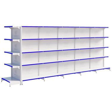 Imagem de Gôndola Expositor Fit Centro 1 Ponta 1 Inicial E 4 Continuações 2,02m Mercado Amapá