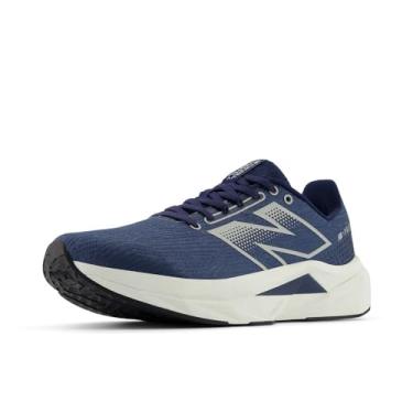 Imagem de New Balance Tênis de corrida masculino FuelCell Propel V5, Azul-marinho/cinza ártico claro/branco, 15