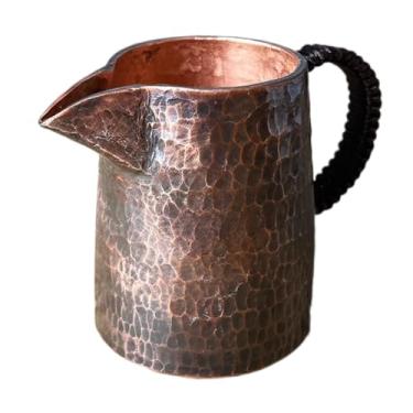 Imagem de Generic Caneca de cobre jarro martelado teaware 7.5 oz infusor de chá espresso jarro de vapor xícara de café expresso para acampamento hotel barista