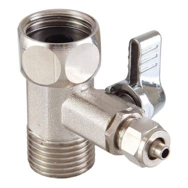 Imagem de Adaptador Conexão Rosca 1-2 P Purificador De água Electrolux Cor Prateado