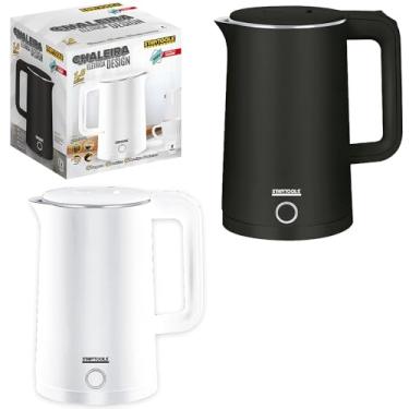 Imagem de Chaleira Jarra Elétrica 1,6L Desligamento Automático 110V/127V PRETA