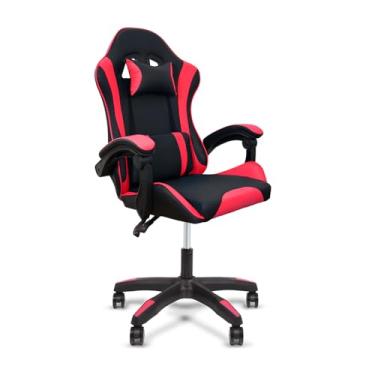 Imagem de Cadeira Gamer Ergonômica Start Line Para Escritório Vermelho
