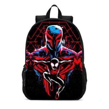 Imagem de MOCHILA ESCOLA INFANTIL JUVENIL ANIME HOMEM ARANHA-Unissex