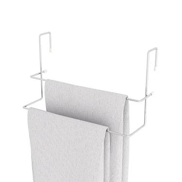 Imagem de UNIDAS STORE, Toalheiro Para Box Porta Toalha Duplo Cromado U.ARM