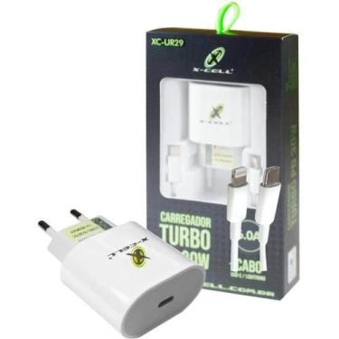 Imagem de Carregador Turbo Com Cabo Light XC-UR29 Flex