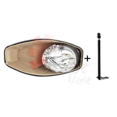 Imagem de Forração Honda Pcx 150 Forro Baú 19 20 Bege + 1 Antena - Jaspe Ateliê,