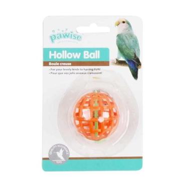 Imagem de Brinquedo Pawise Hollow Ball para Pássaros - Cores Sortidas