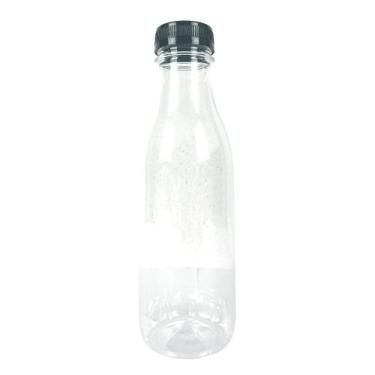 Imagem de Garrafa Plástica Para Suco Com Tampa 500 ml 70 UN Galvanotek