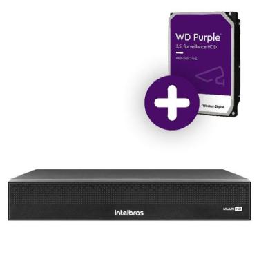 Imagem de DVR Intelbras 16 Canais 5MP Lite com HD 1TB  Gravador de Vídeo - MHDX 