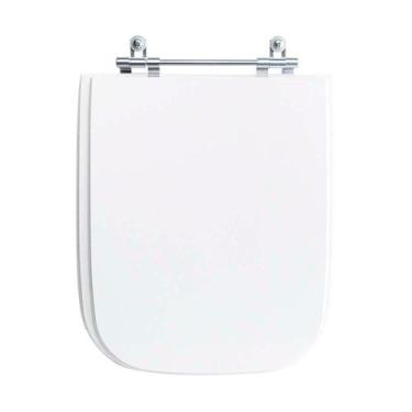 Imagem de Assento Sanitário Tampa de Vaso Branco Resina Poliester Tivoli para ba